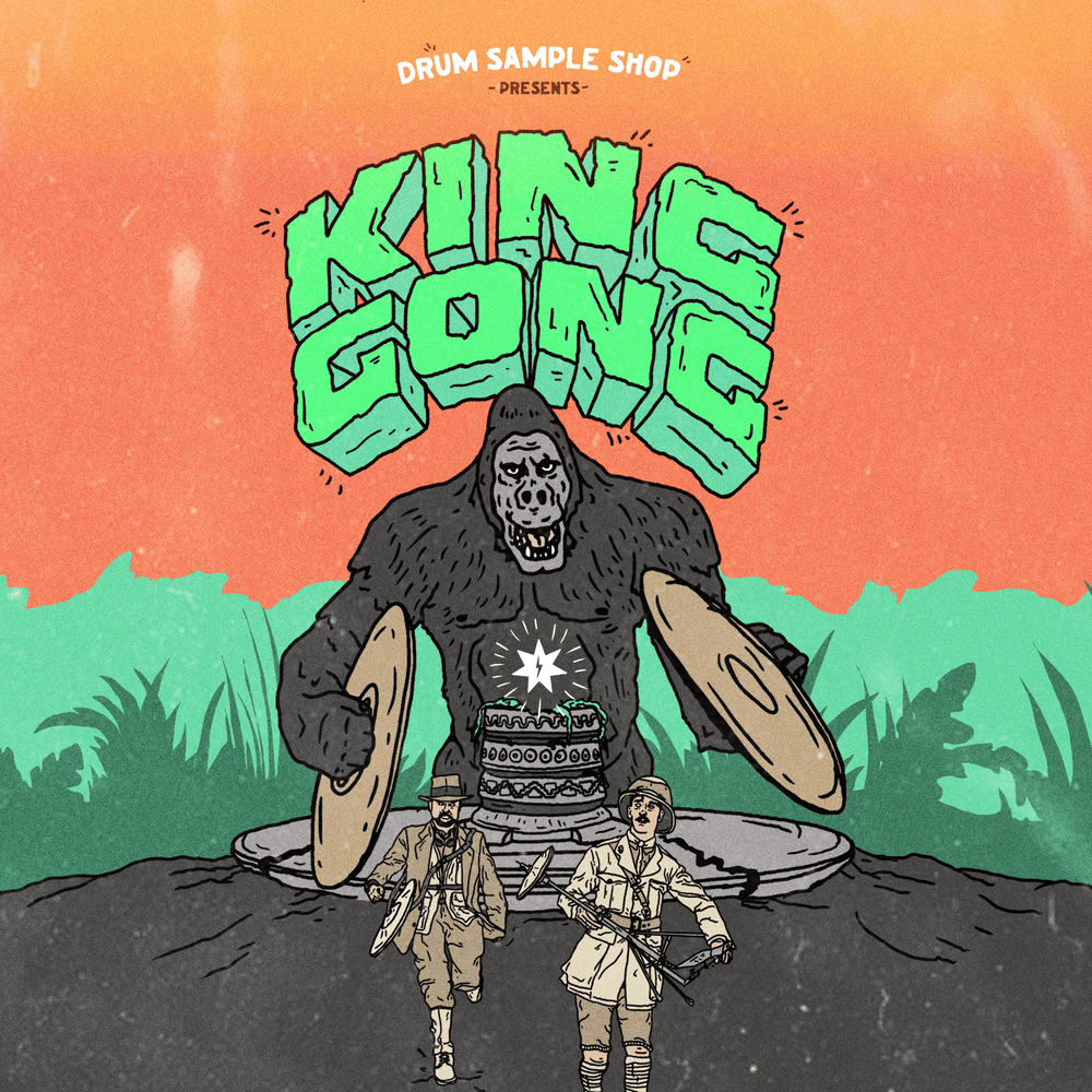KING GONG Sample Pack - Drum Sample Shop